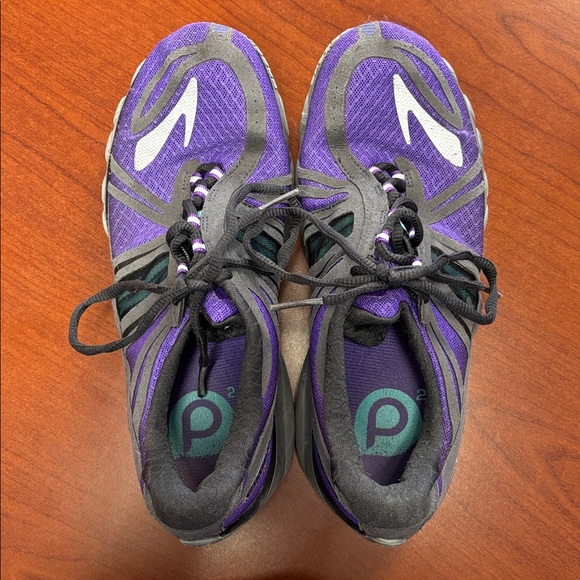 Brooks Pure Cadence Women's Athletic Shoes in Purple and Gray Size 8.5 - Picture 6 of 12